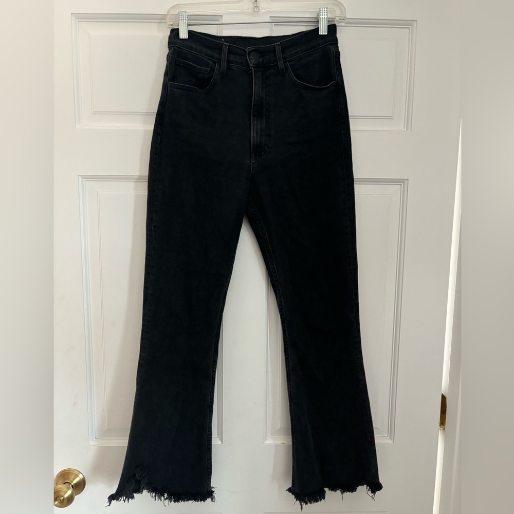 3x1 The Shelter Austin Crop Black Jeans